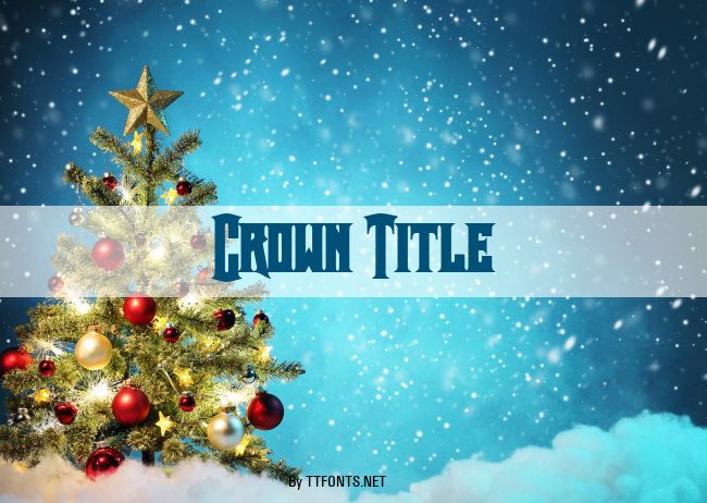 Crown Title example